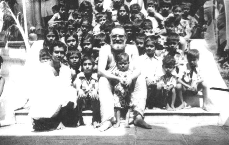 Maharaj With Boys