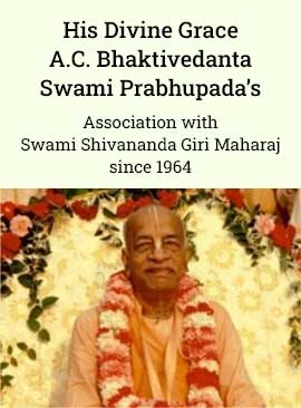 Maharaj at ISKCON Studio