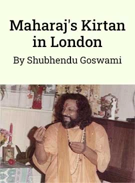Maharaj&rsquo;s Kirtan in London